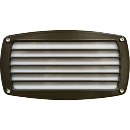Dabmar Lighting 13W & 120V 13-GU24 Striped Step Light - Bronze DSL1064-BZ
